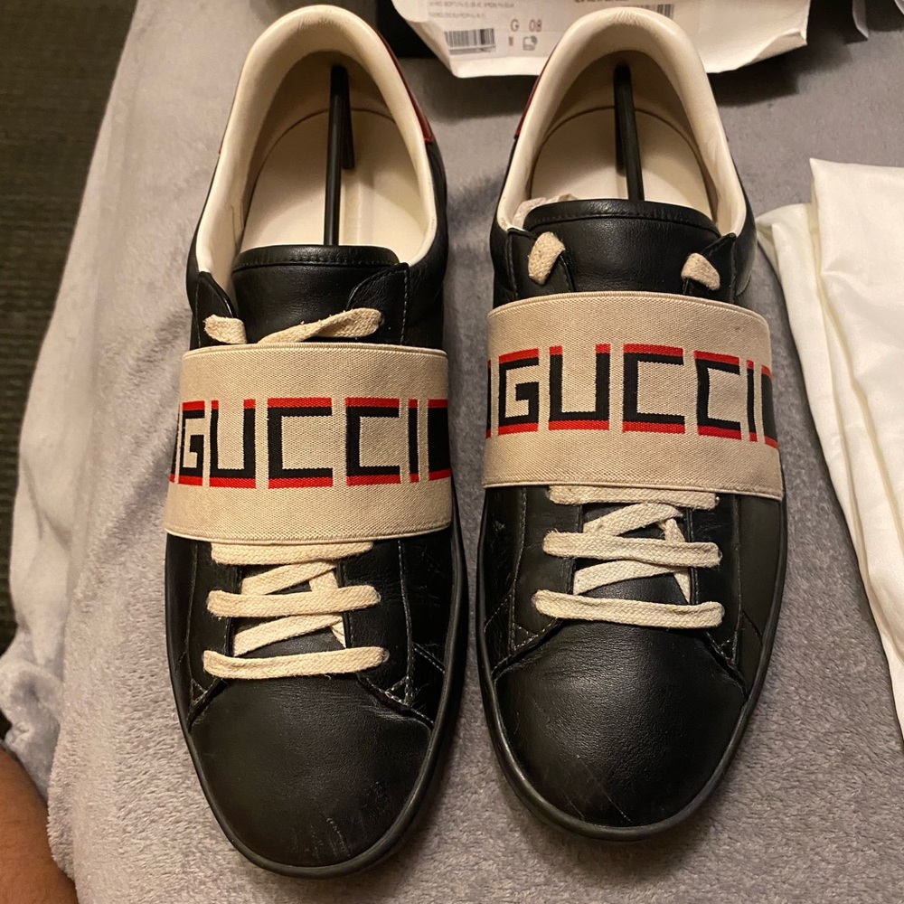 Gucci Men Ace Sneakers